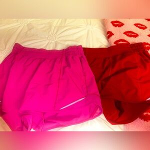 lululemon hotty hots size 8 4”